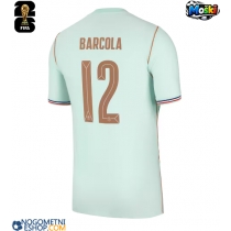 Moški Nogometni dresi Francija Bradley Barcola #12 Gostujoči SP 2026 Kratek Rokav